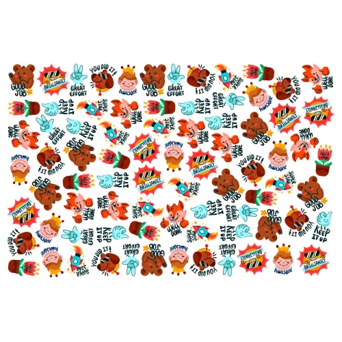 Classroom Motivational Stickers Sheet for Kids